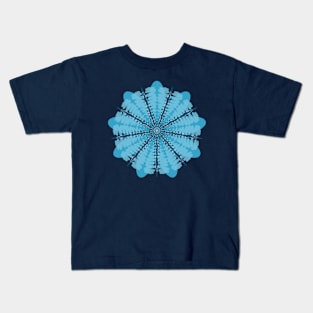 Throat Chakra Mandala Kids T-Shirt